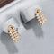 Elegant fish earrings in light color
