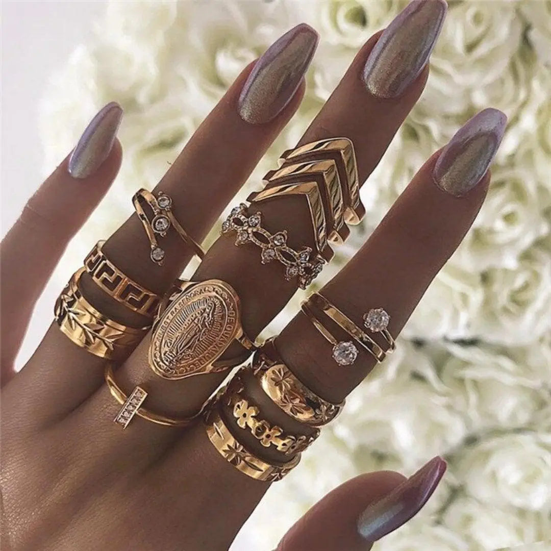 Unique packaging with 8 to 12 rings