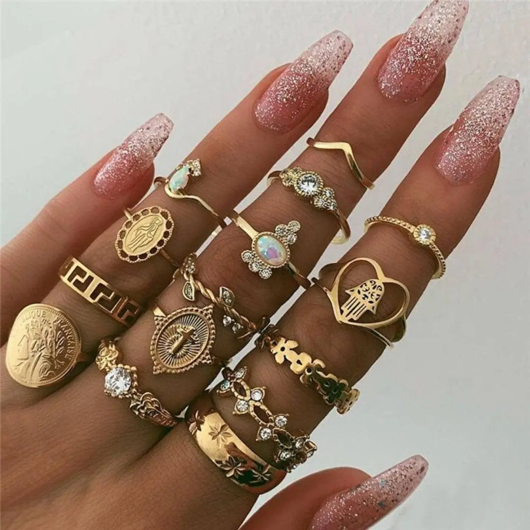 Unique packaging with 8 to 12 rings