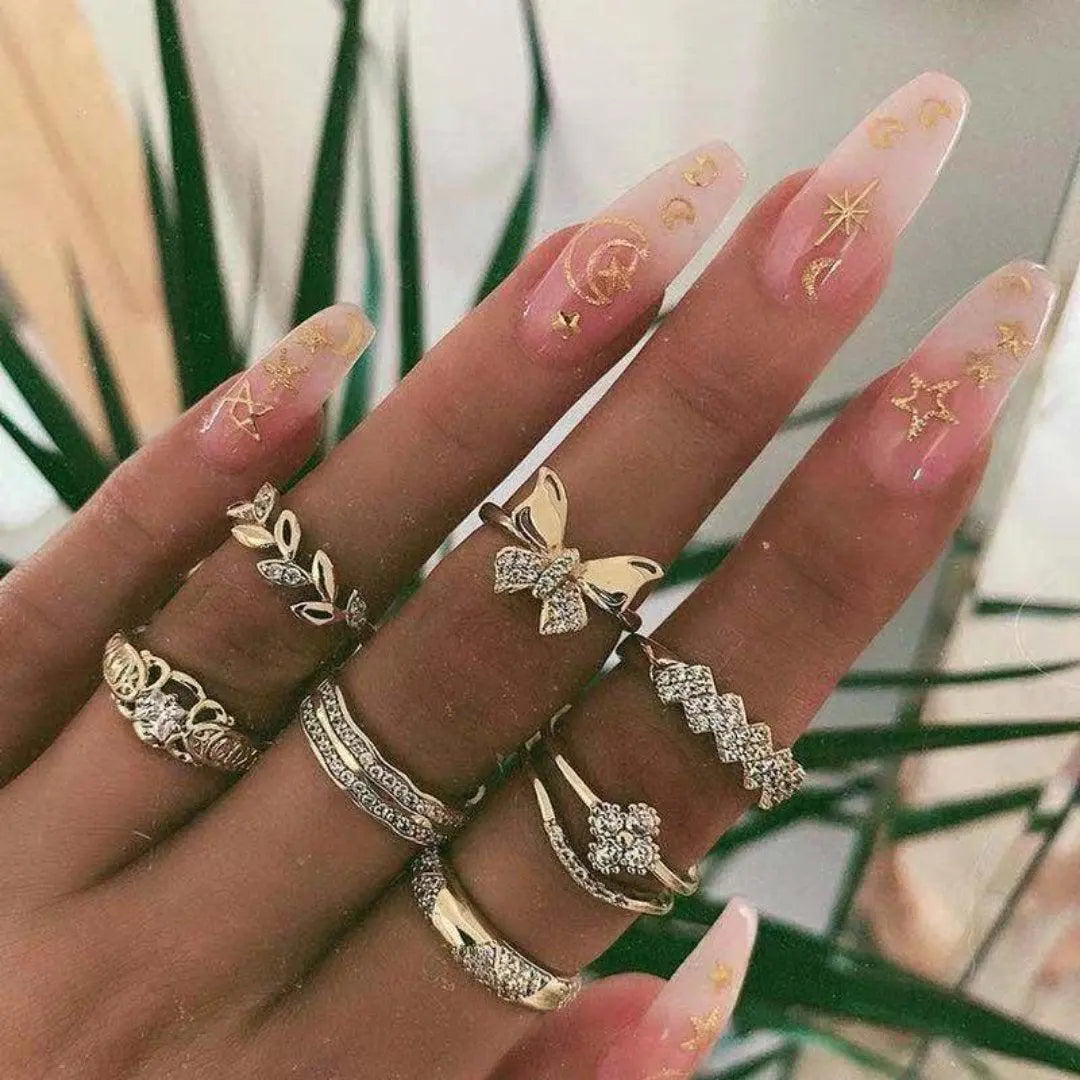 Unique packaging with 8 to 12 rings