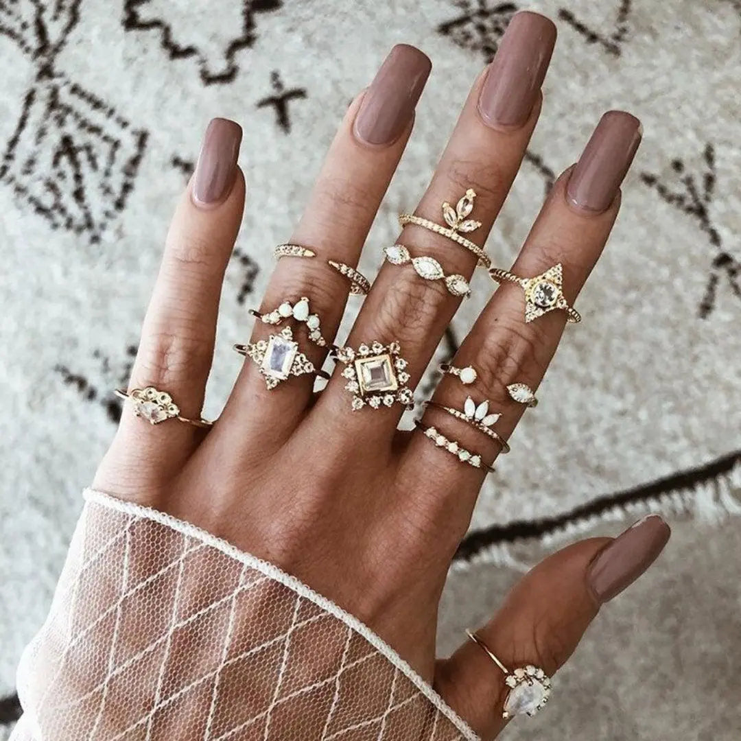 Unique packaging with 8 to 12 rings