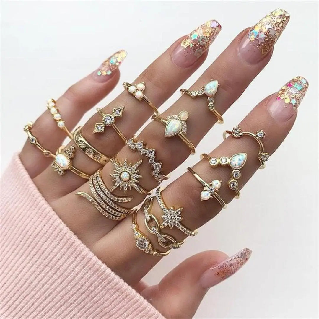 Unique packaging with 8 to 12 rings