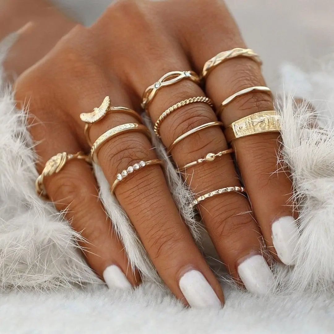 Unique packaging with 8 to 12 rings