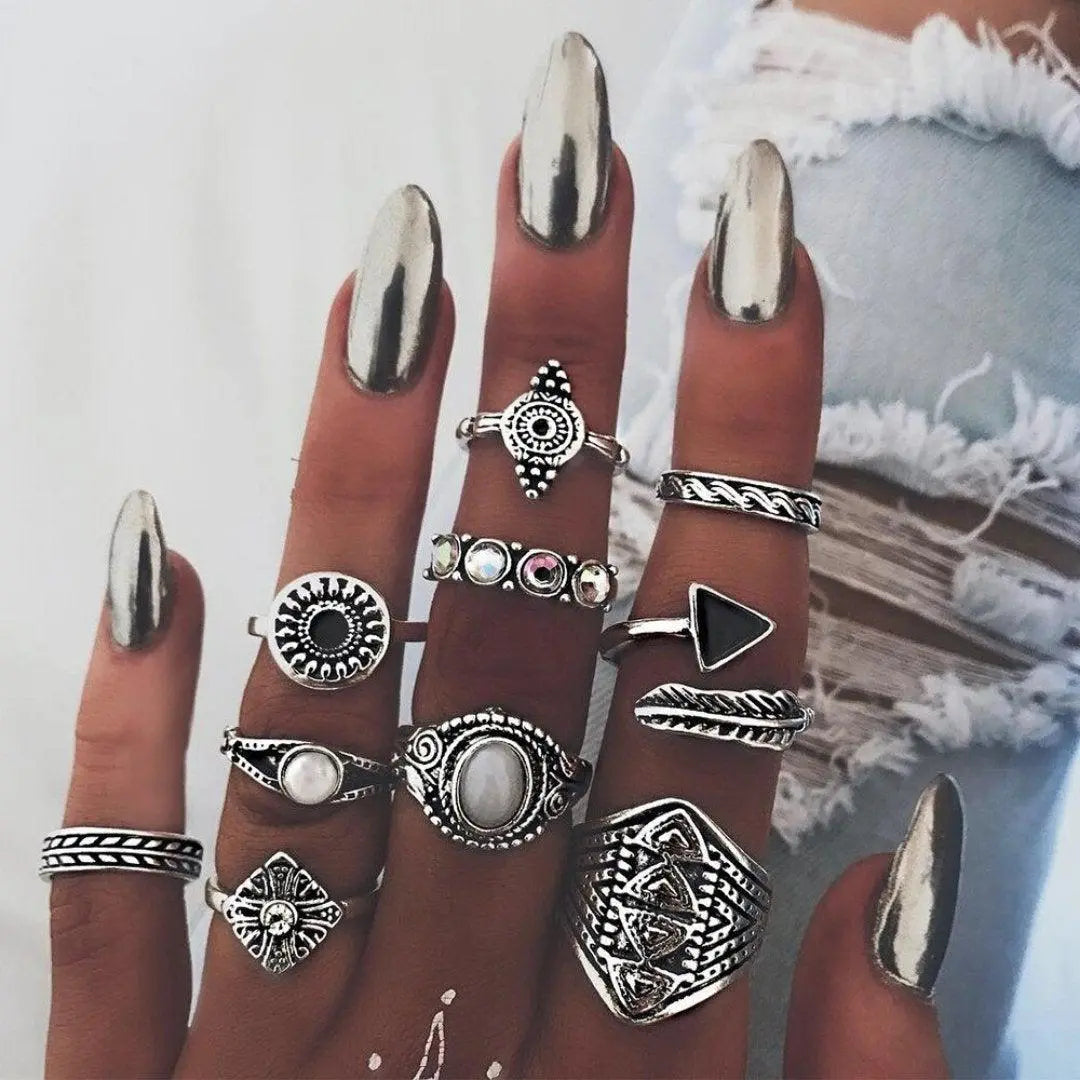 Unique packaging with 8 to 12 rings