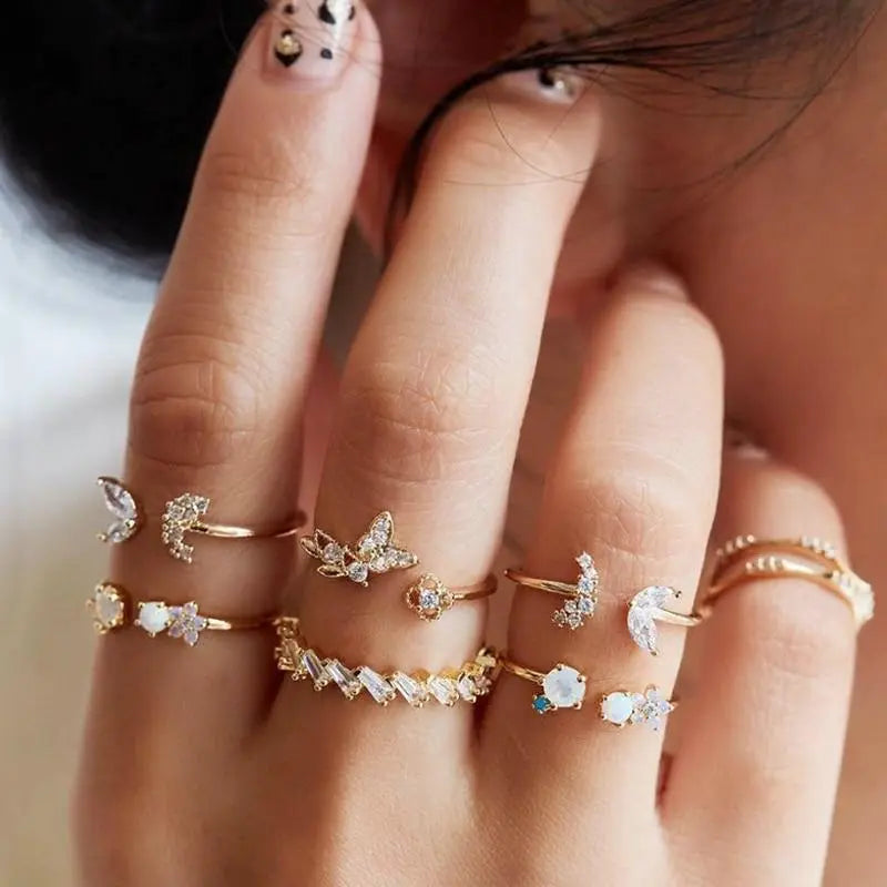 Unique packaging with 8 to 12 rings